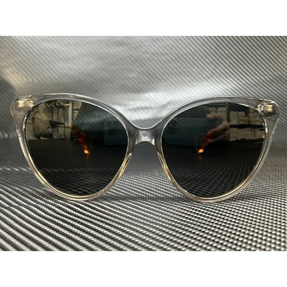 Gucci Blue Cat Eye 57mm Sunglasses - Picture 2 of 4